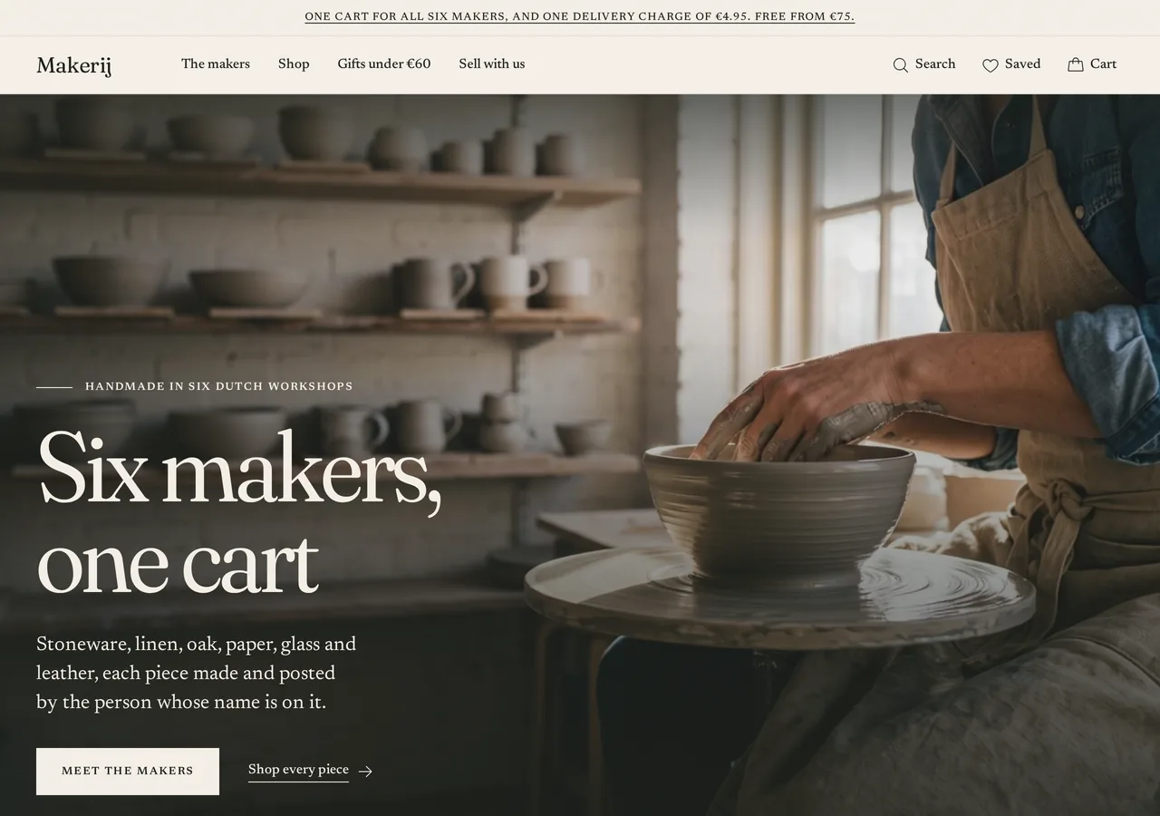 Makerij storefront